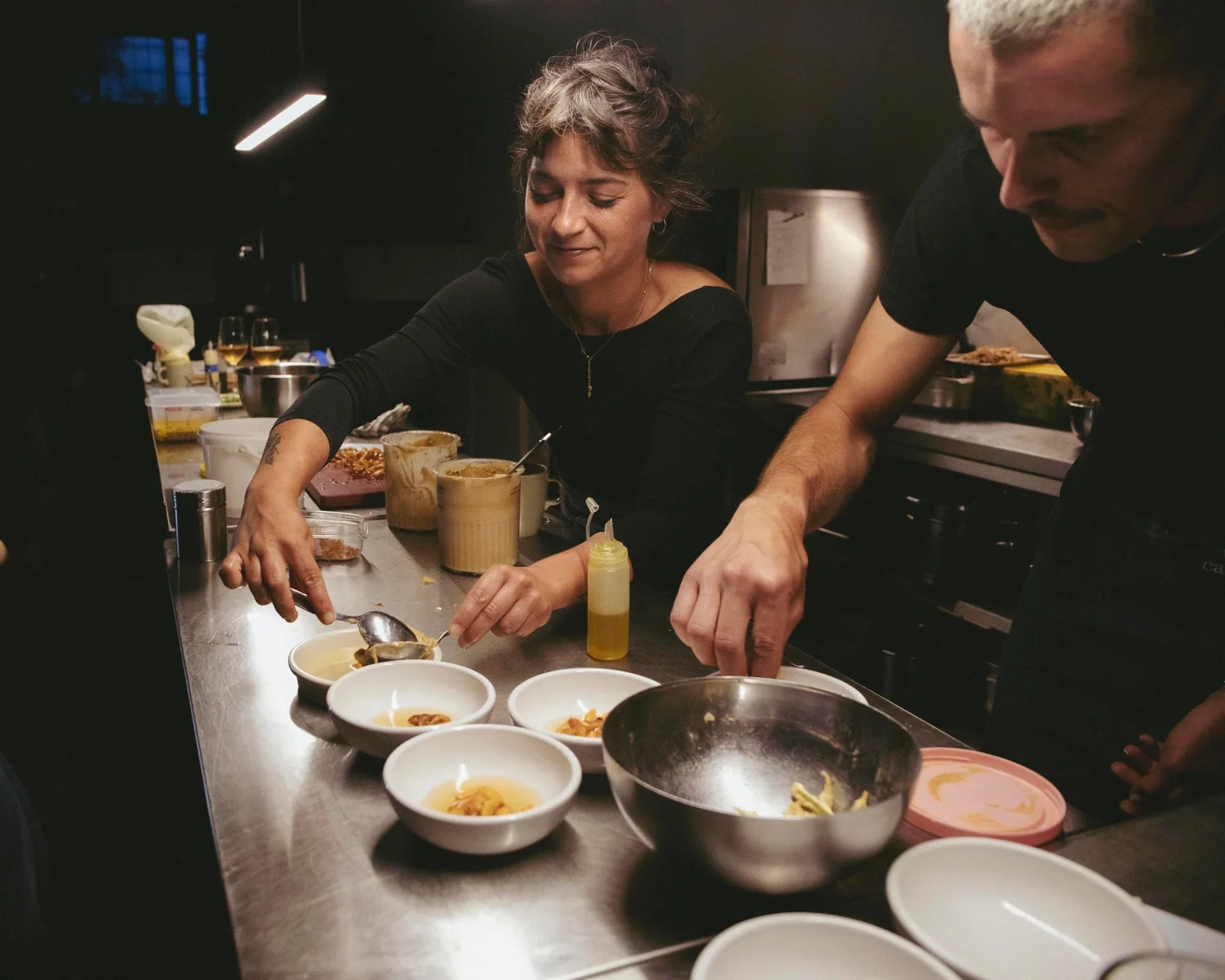 The VENN kitchen at work