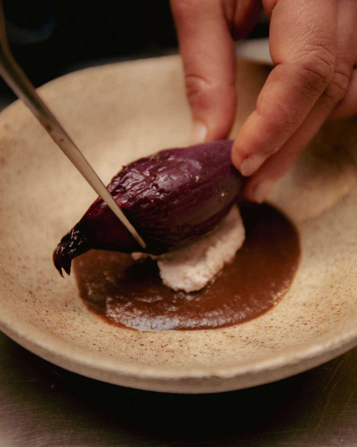 charred onion 4 · kitchen · sauce
