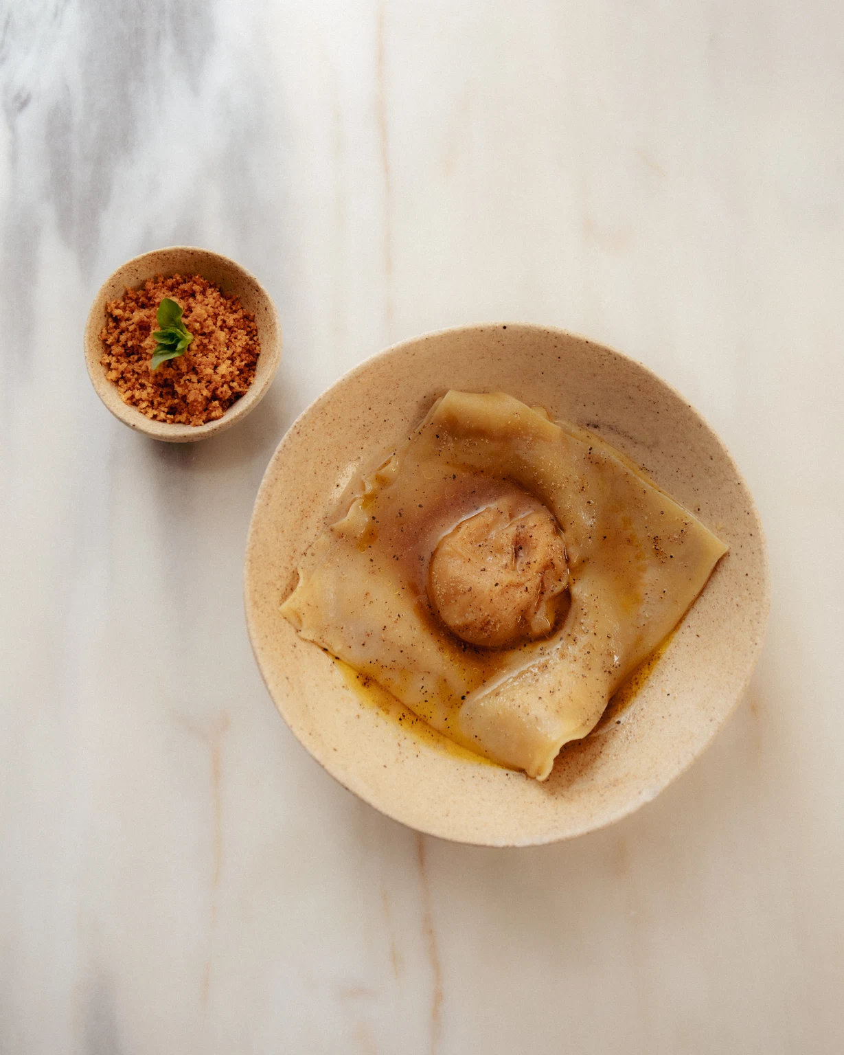 kamut pasta 1 · plated · hero