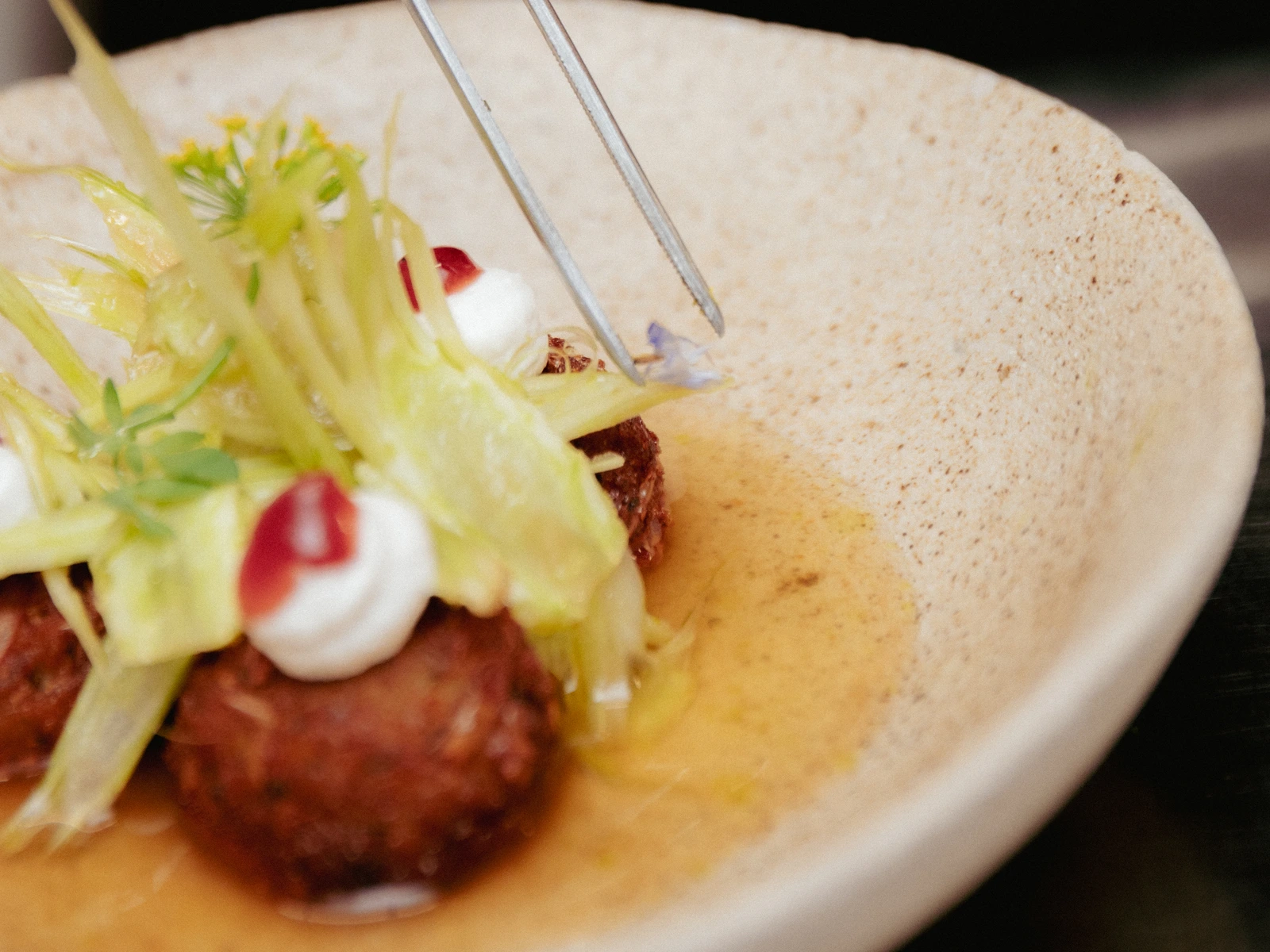 grass pea falafel 3 · prep