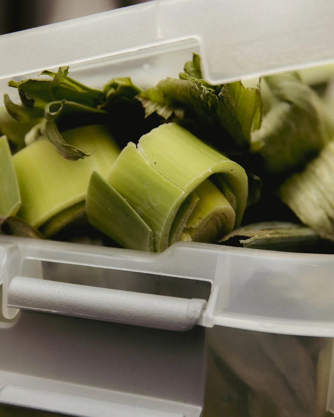 leek tops