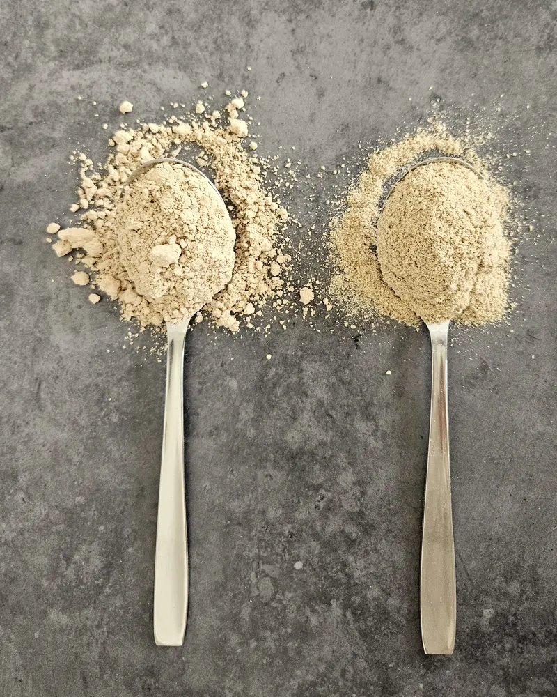 oat okara, dried